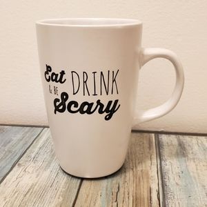 Eat drink & be Scary IQ Accessories Halloween 🎃 tea coffee mug